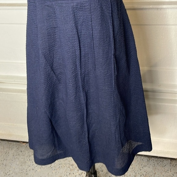 J. Crew Strapless Cotton Dress Built In Bra Pockets Size 4 - Picture 6 of 9